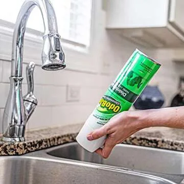 OdoBan Ready-to-Use Disinfectant and Odor Eliminator, Cleaner and Fabric/Air Freshener, Set of 2, 14.6 Ounce 360-Degree Continuous Spray and 32 Ounce Trigger Spray, Original Eucalyptus Scent