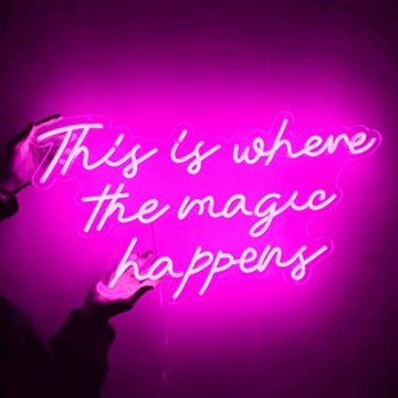 Magical LED Neon Sign for Party Decor and Gifts