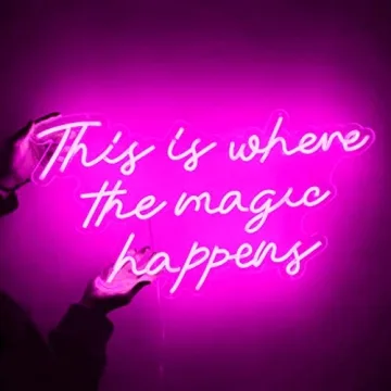 Magical LED Neon Sign for Party Decor and Gifts