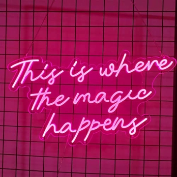 Magical LED Neon Sign for Party Decor and Gifts