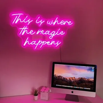 Magical LED Neon Sign for Party Decor and Gifts