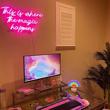 Magical LED Neon Sign for Party Decor and Gifts