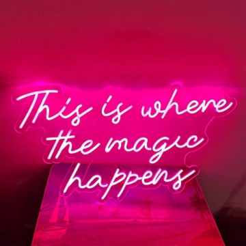 Magical LED Neon Sign for Party Decor and Gifts