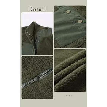 PRETTYGARDEN Women's Fleece Jacket for Fall and Winter