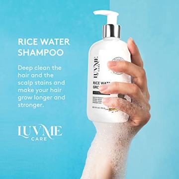 Revitalize Thinning Hair with Rice Water Shampoo