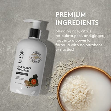 Revitalize Thinning Hair with Rice Water Shampoo