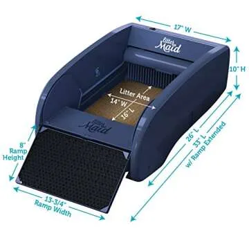 LitterMaid Multi-Cat Self-Cleaning Litter Box for Easy Care