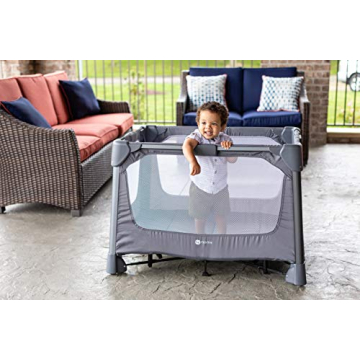 4moms breeze GO Portable Travel Playard for Easy Use