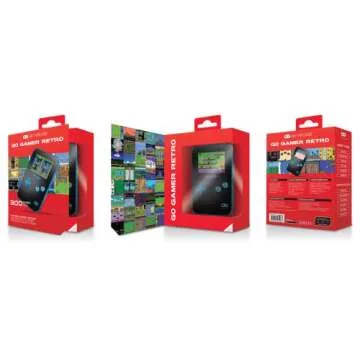 My Arcade Go Gamer Portable - Handheld Gaming System - 300 Retro Style Games - Battery Powered - Full Color Display - Volume Buttons - Headphone Jack - Electronic Games