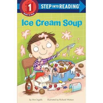 Ice Cream Soup Book - Fun Early Reading for Kids