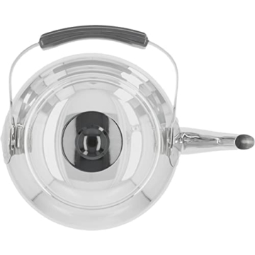 Demeyere Bistrot 4.25-qt Stainless Steel Tea Kettle