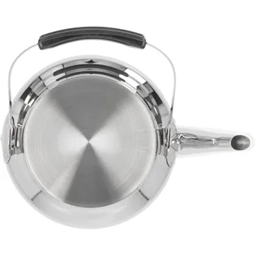 Demeyere Bistrot 4.25-qt Stainless Steel Tea Kettle