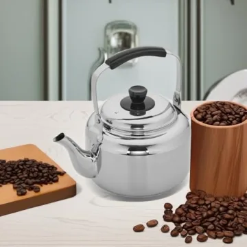 Demeyere Bistrot 4.25-qt Stainless Steel Tea Kettle