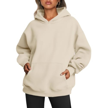 Trendy Queen Women's Oversized Fleece Hoodie for Cozy Fall Days