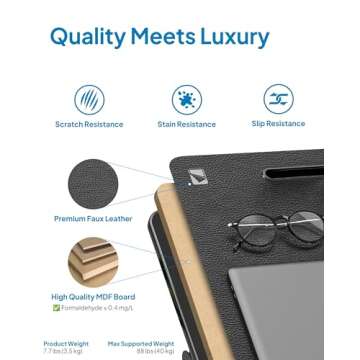 Cooper Desk PRO - Adjustable Multi-Functional Laptop Table