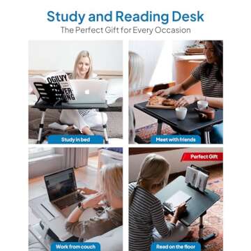 Cooper Desk PRO - Adjustable Multi-Functional Laptop Table