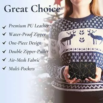 ZENPUNK Mini Makeup Organizer for Purse - Waterproof Design