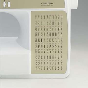 Brother CE1125PRW Computerized Project Runway Sewing Machine (Renewed)