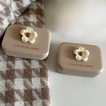 Tekalobr Mini Contact Lens Cases - Portable Eye Care Kit