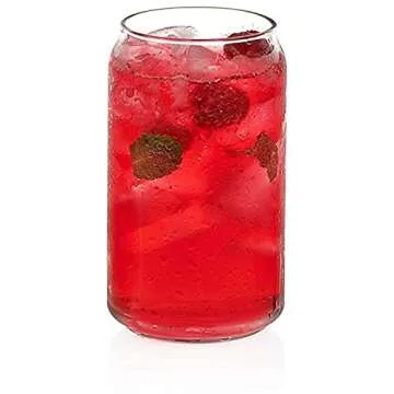 Unique Libbey Can Shaped Beer Glass - 16 oz for Everyone