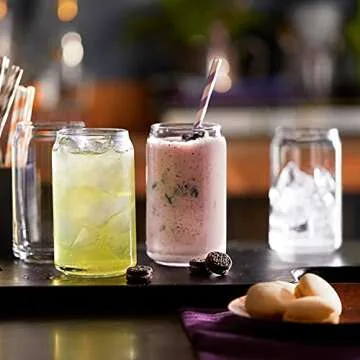 Unique Libbey Can Shaped Beer Glass - 16 oz for Everyone