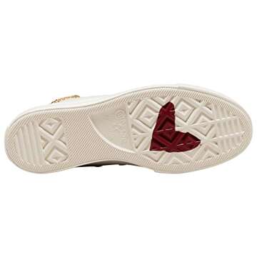 Chic Converse Women's All Star Lift in Golden Chain