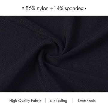 GNEPH Low Rise Seamless Thong Women Underwear Stretch Invisible Bikini Thongs Panties Multipack (Black, XL)