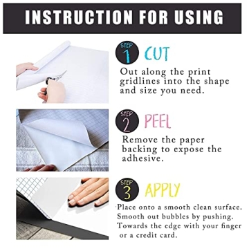 Self Adhesive White Board Paper for Homes Classrooms