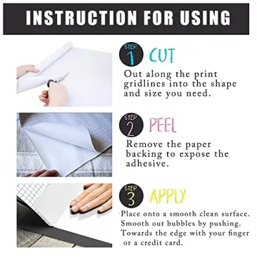 Self Adhesive White Board Paper for Homes Classrooms