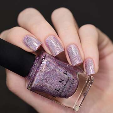 ILNP Celeste - Stunning Lilac Ultra Holographic Nail Polish