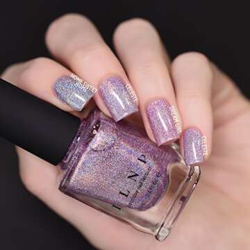 ILNP Celeste - Stunning Lilac Ultra Holographic Nail Polish