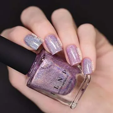 ILNP Celeste - Stunning Lilac Ultra Holographic Nail Polish
