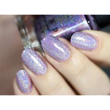 ILNP Celeste - Stunning Lilac Ultra Holographic Nail Polish