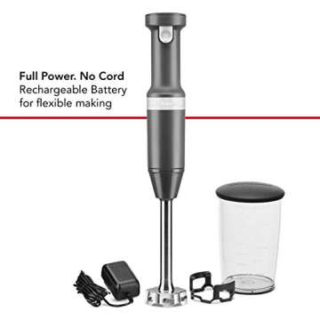 KitchenAid Cordless Variable Speed Hand Blender - KHBBV83