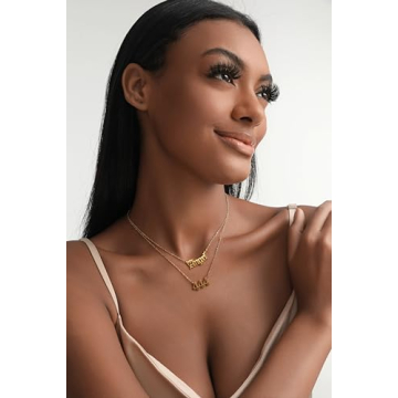 Angel Number 444 Choker Necklace for Women - Gold Tone