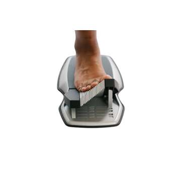 Dorsiflex. Deep calf, foot, and arch stretcher and foot rocker and slant board device for plantar fasciitis, Achilles tendinitis, calf stretching, ankle mobility, toe mobility and heel pain relief.