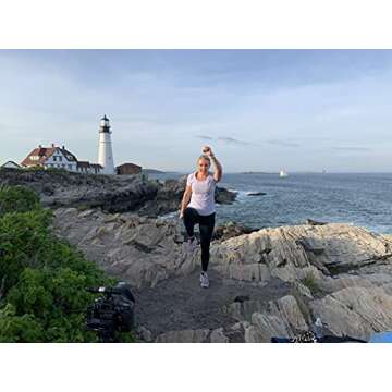 Freedom Fit Inc Walk Across America Workout Program with Journal and Map Tracker | 50 Workouts 50 States | Jenny Ford | Exercise DVD