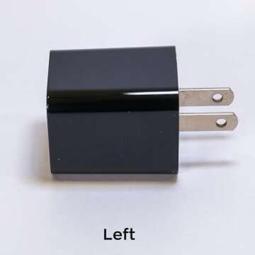 ALPHA TECH Hidden Charger Camera for Covert Surveillance