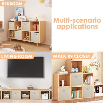 Stylish ShellKingdom Foldable Storage Bins for Organizing