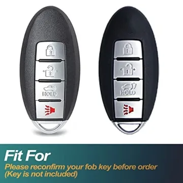 FEYOUN Stylish Key Fob Cover for Nissan Infiniti Cars