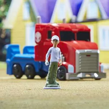 Transformers EarthSpark Spin Changer Optimus Prime Action Figure