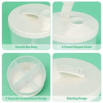 Accmor Baby Formula Dispenser Compact Non-Spill Container