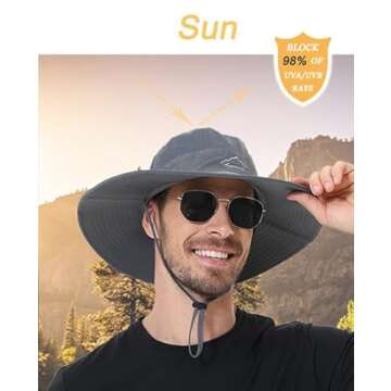 ZOORON Sun Hats UPF 50+ for Outdoor Fun and Safety