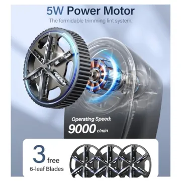 Bymore Fabric Shaver for Lint Removal and Clothing Care