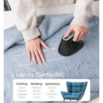 Bymore Fabric Shaver for Lint Removal and Clothing Care