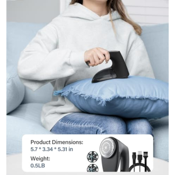 Bymore Fabric Shaver for Lint Removal and Clothing Care