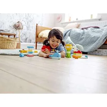 LEGO DUPLO Classic Heart Box 10909, First Bricks Building Toy, Educational Activity and Development Set, Early Learning Toys for Toddlers 1.5-3 Years Old