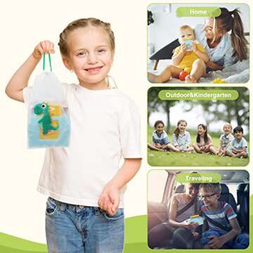 Uladis Bilingual Flash Cards for Toddlers 2-5 Year Olds