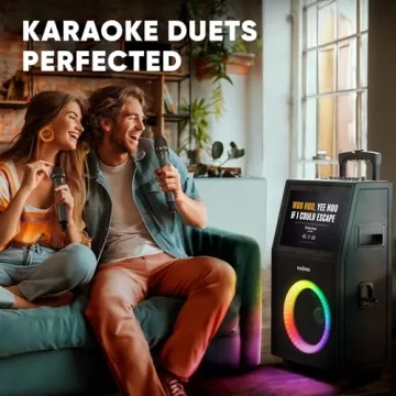 Allegro X8 2.0 Karaoke Machine with Wireless Microphones
