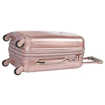 kensie Women's Alma Rose Gold Luggage 3-Piece Set